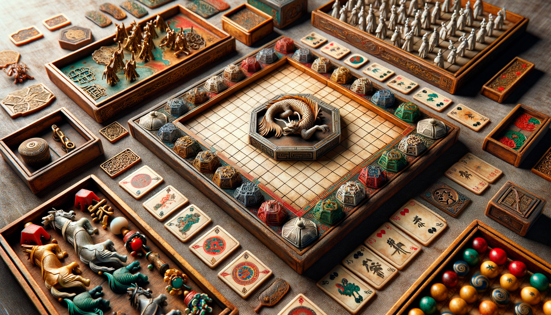 Lire la suite à propos de l’article Accessoires de Jeux Chinois Anciens