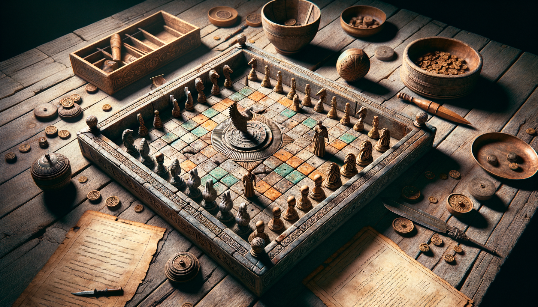 Lire la suite à propos de l’article Jeux de Société de la Rome Antique